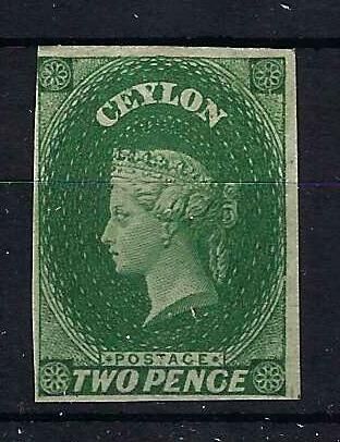 Image of Ceylon/Sri Lanka SG 3 LMM British Commonwealth Stamp